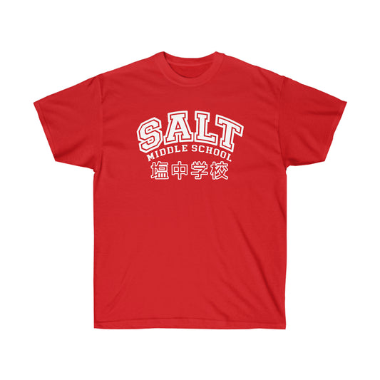 Salt Middle School t-shirt Body Improvement Club Shirt Mobs shigeos
