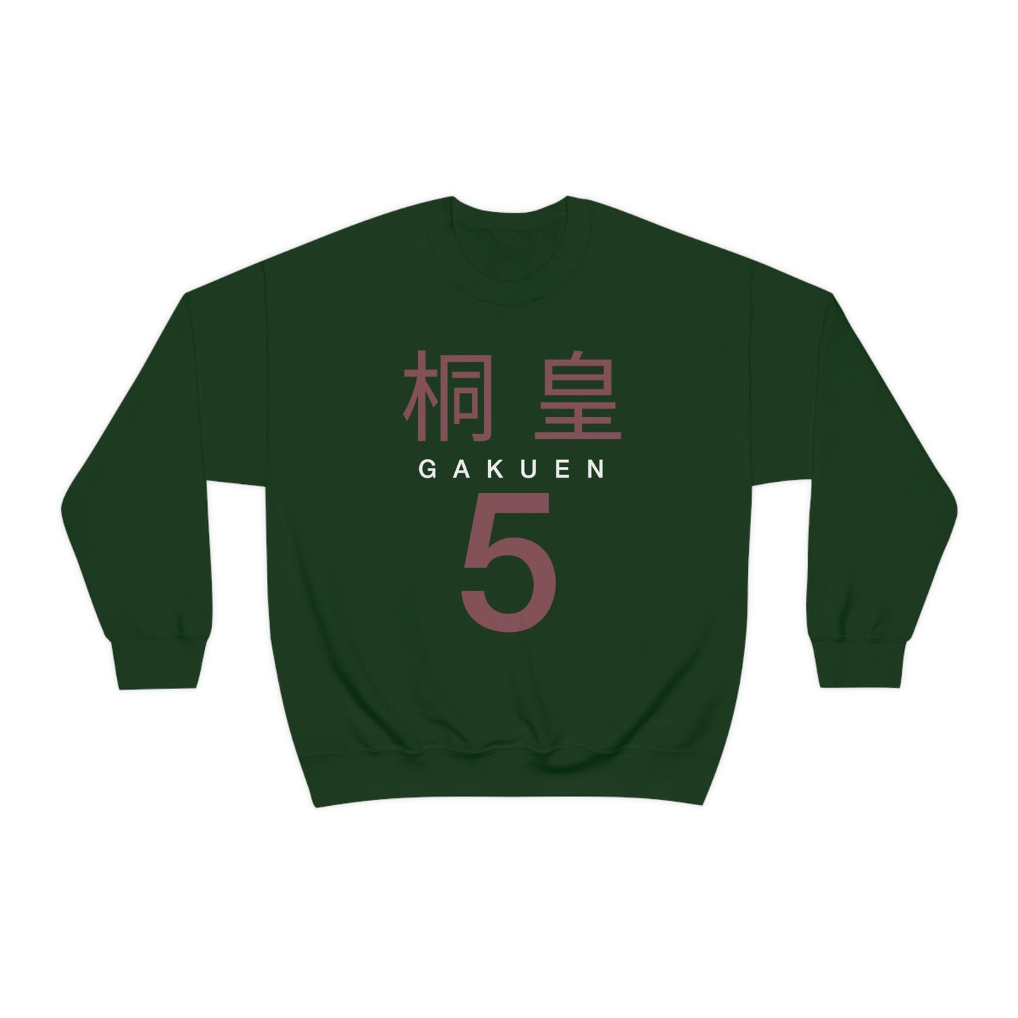 Gaken Team Crewneck Sweatshirt Basketball College High Club