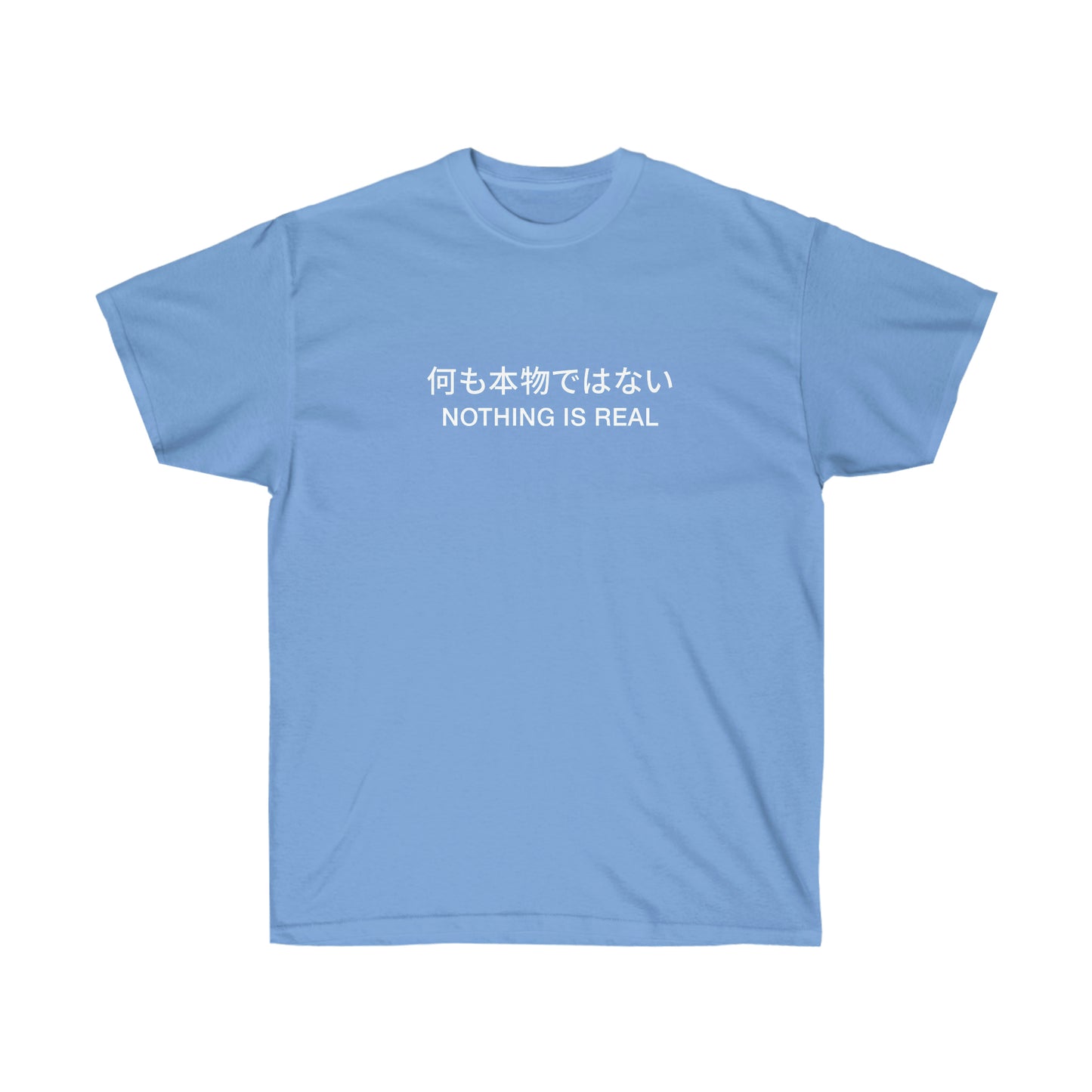 Nothing Is Real Aesthetic Japanese shirt Streetwear Tumblr Tee Grunge T-shirt