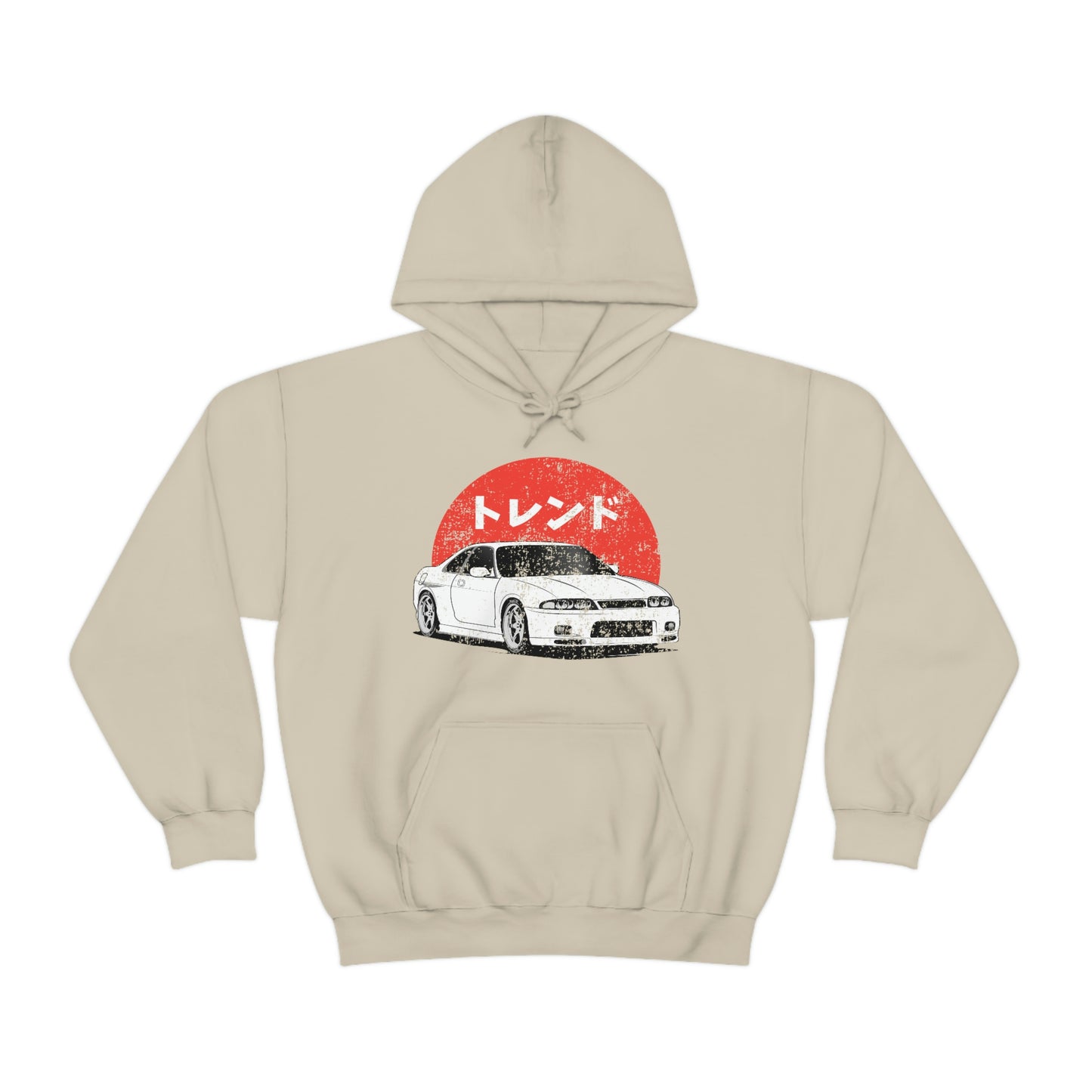 Japanese JDM Car Hoodie Anime Initial Hoodies Mazda RX7 Streetwear Pullover