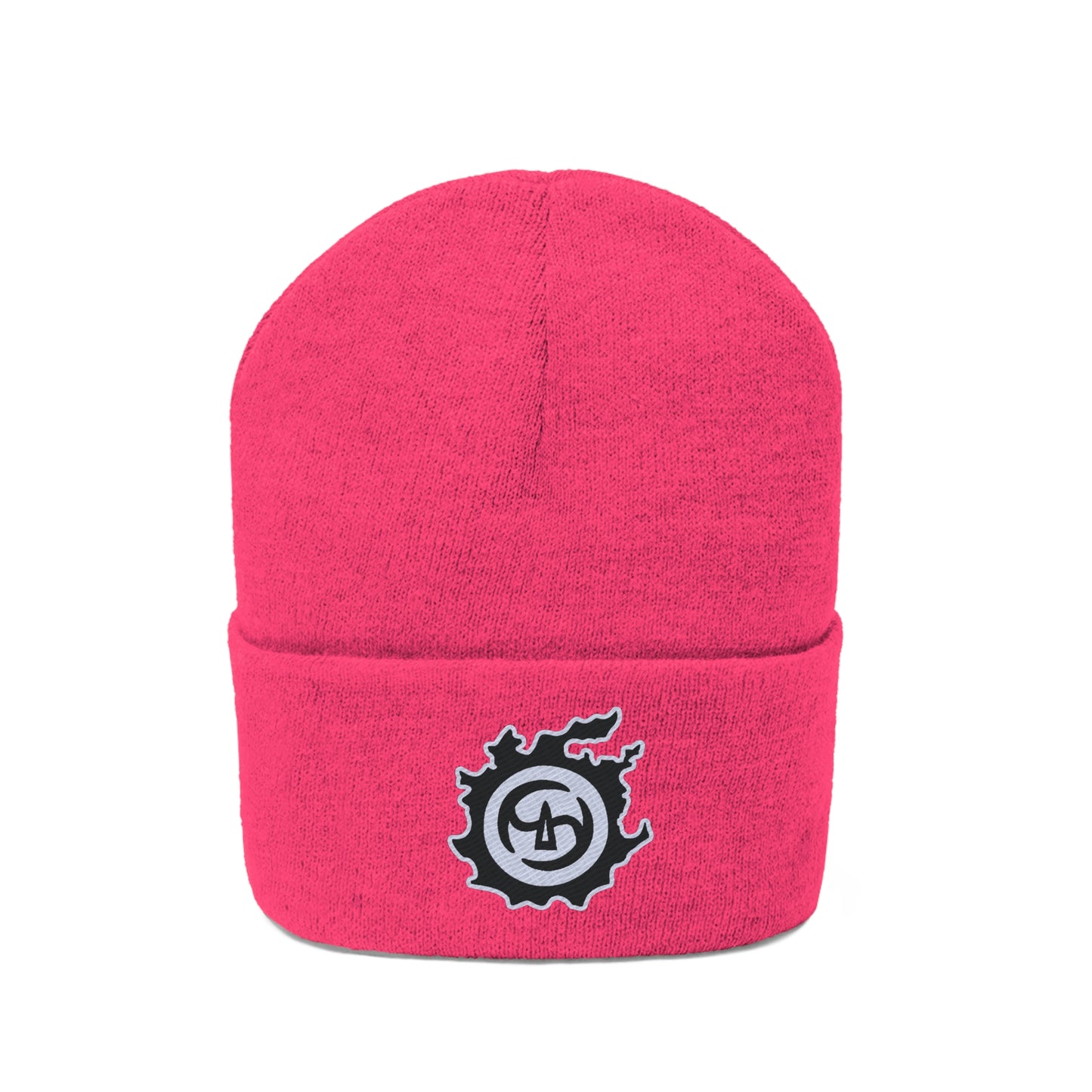 FF XIV SAM Job Icon Embroidered Beanie Embroiderry
