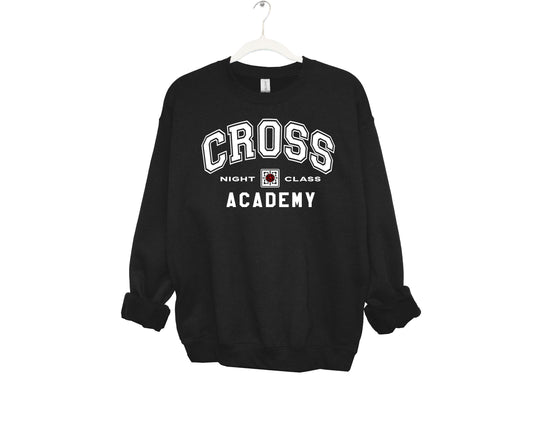 Cross Academy Night Class Sweatshirt Vampire Zero crew neck sweater jumper