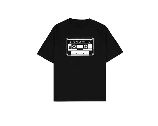 Mixtape shirt Japanese Aesthetic Tshirt, Japan Streetwear, J-Fashion, Tumblr minimal Kanji Apparel, Soft Grunge Clothing, E-girl Gift