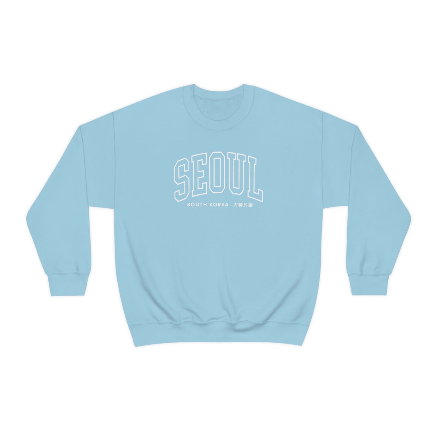 Seoul South Korea sweatshirt Unisex sweater Comfy Loose Fit Streetwear T-shirt K-Drama Multi-fandom K-pop birthday gift jumper