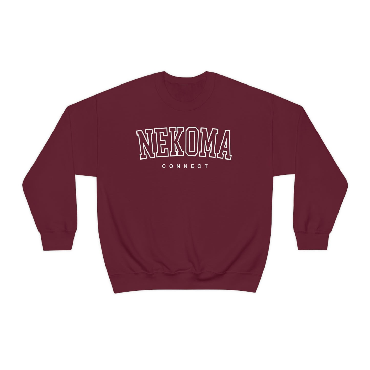 Nekomas Connect slogan sweatshirt jumper pullover