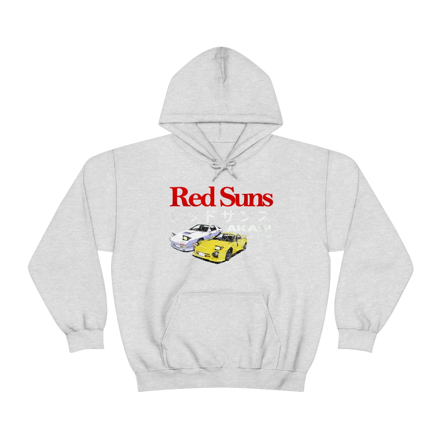 Akagis RedSuns hoodie JDM Racing Drifting Race D shirt