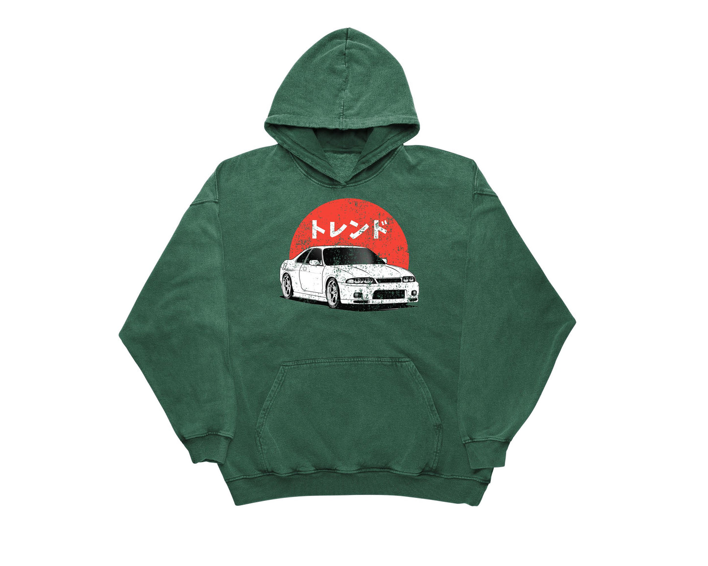 Japanese JDM Car Hoodie Anime Initial Hoodies Mazda RX7 Streetwear Pullover