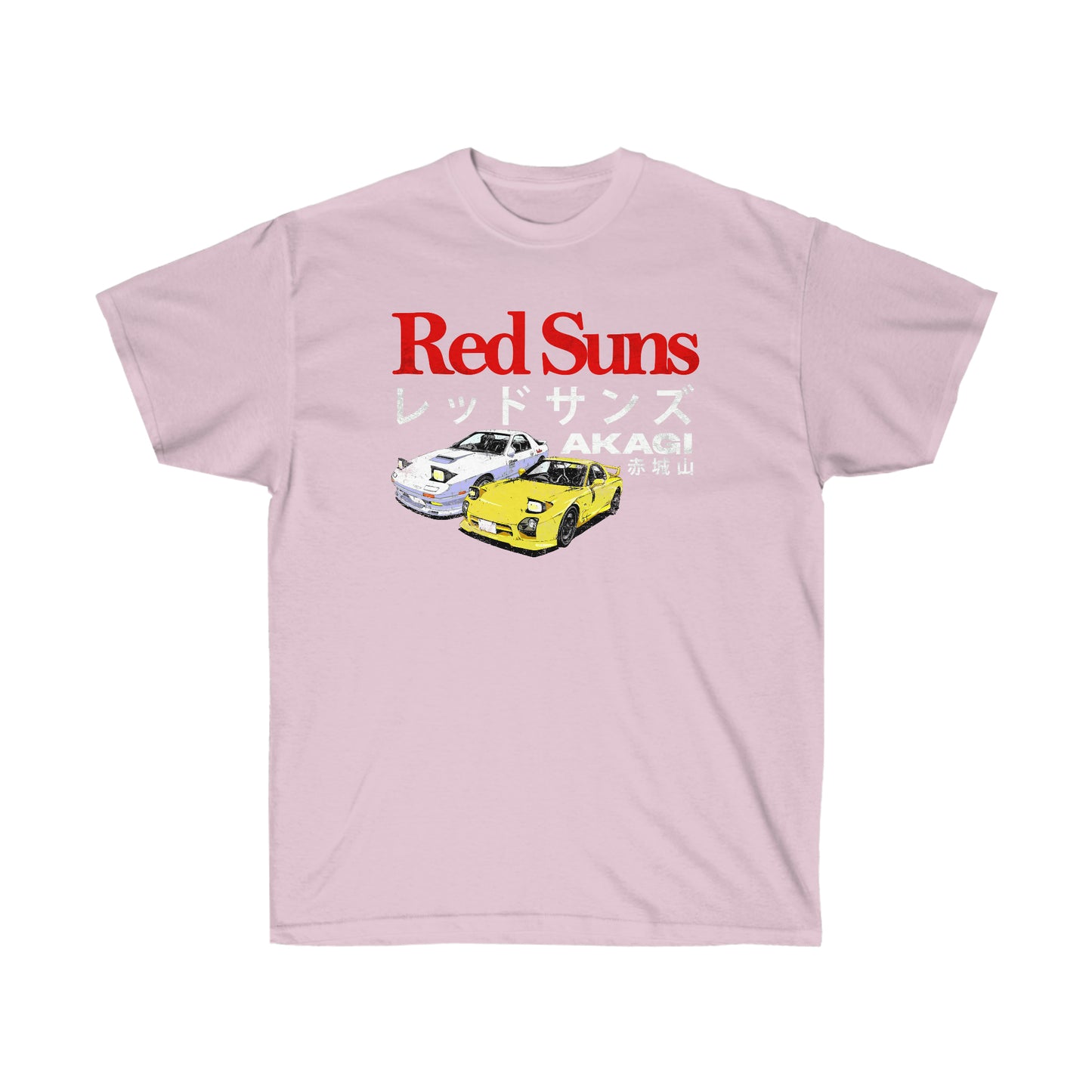 Akagis RedSuns T-Shirt JDM Racing Drifting Race D shirt