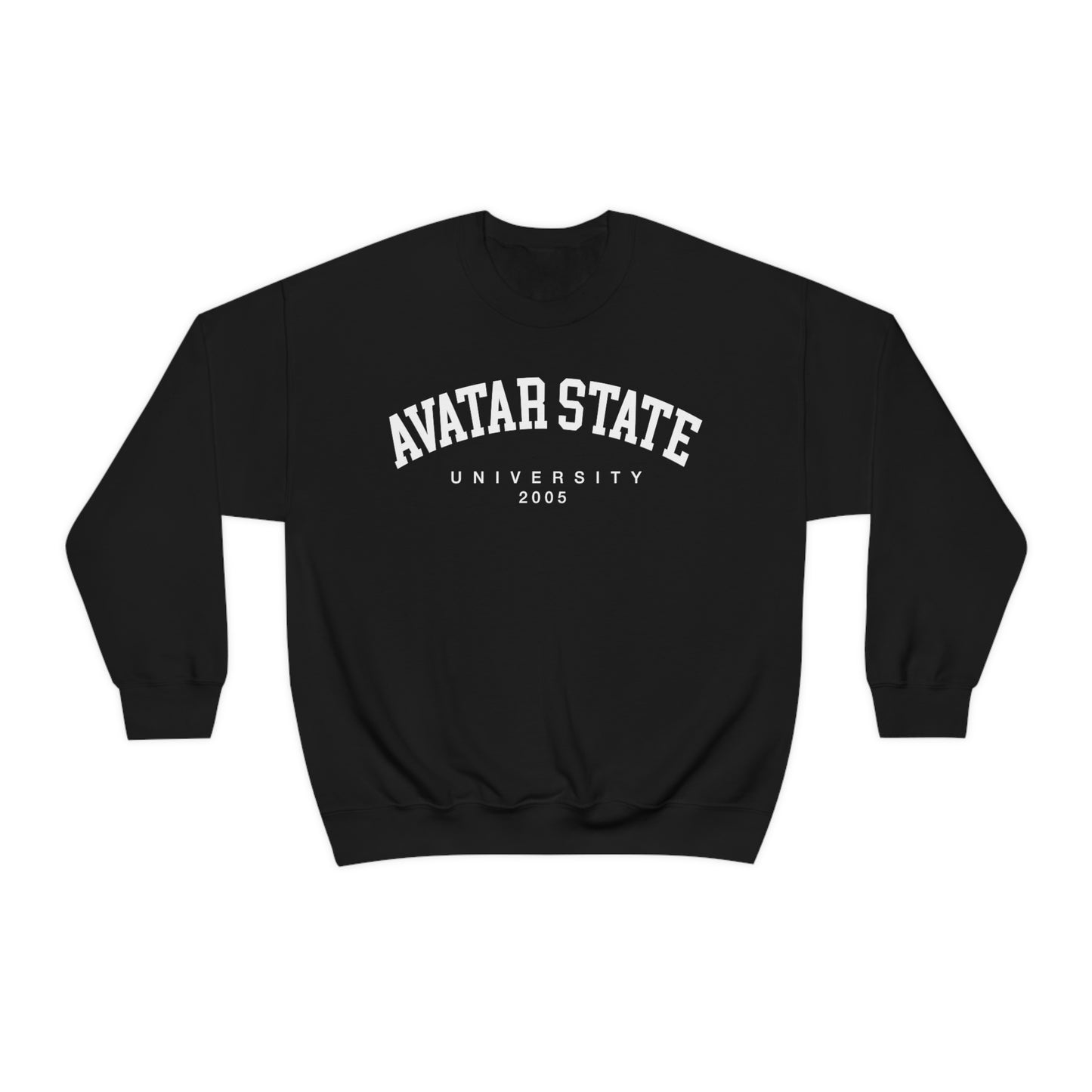 Avatars State University Crewneck Sweatshirt Oversized Anime Pullover Unisex Sweatshirt est 2005