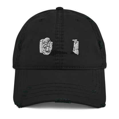 Darkness Devils astronaut CSMs Distressed Dad Hat