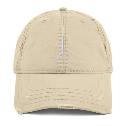 Chainsaws pull CSMs Distressed Dad Hat