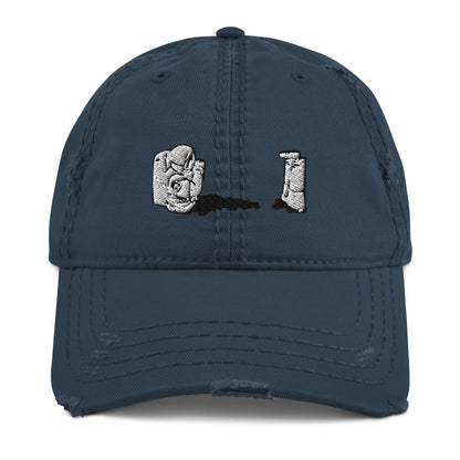 Darkness Devils astronaut CSMs Distressed Dad Hat