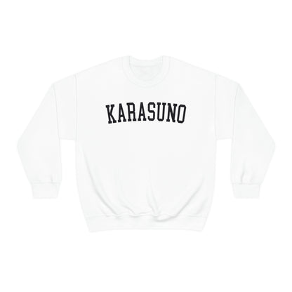 Haikyuus Karasun Kageyama Sweatshirt Anime Crewneck Minimal Volleyball Sweatshirt high school