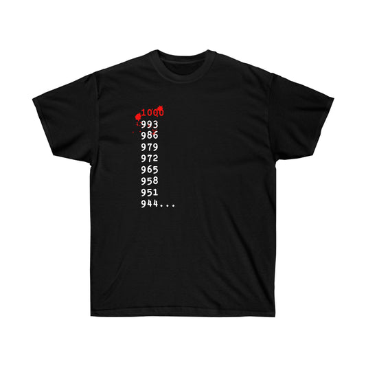What's 1000 Minus 7? shirt T-Shirt 1000 - 7 Tokyo