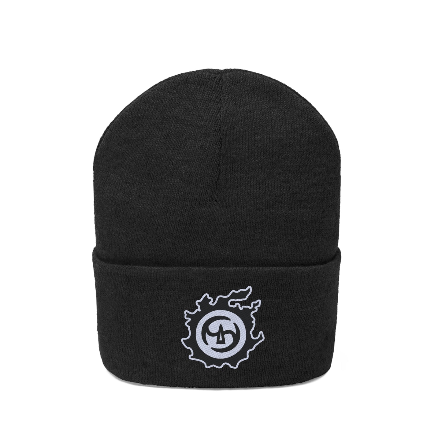 FF XIV SAM Job Icon Embroidered Beanie Embroiderry