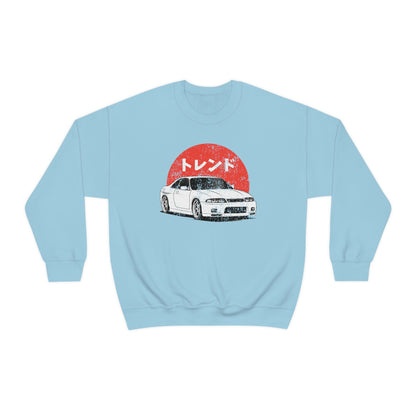 Japanese JDM Car sweatshirt Anime Initial Mazda RX7 Streetwear Pullover sweater