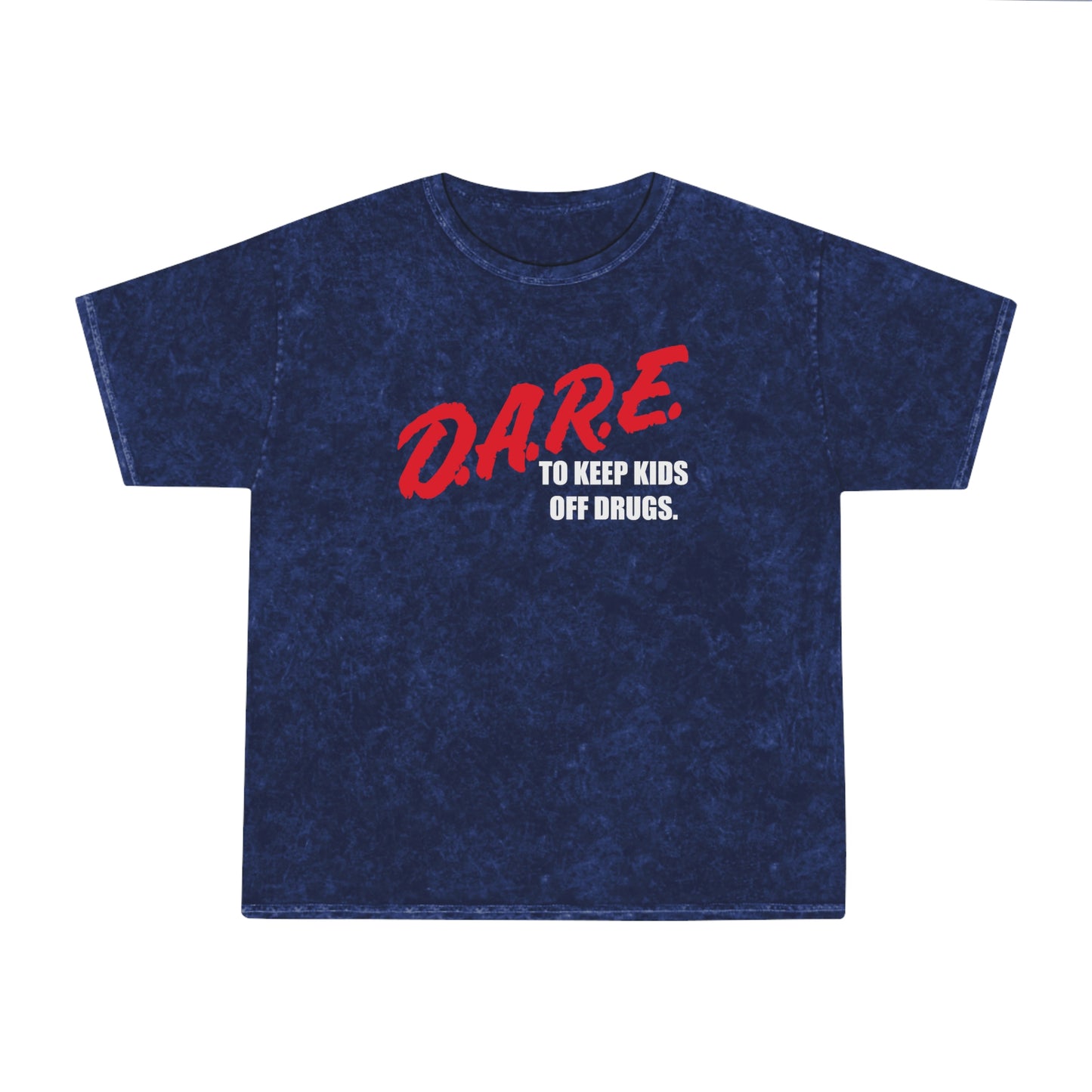 DARE Acid Wash Vintage Shirt D.A.R.E. Bleached 80s 90s clothing retro shirt vibe classic Dare t-shirt