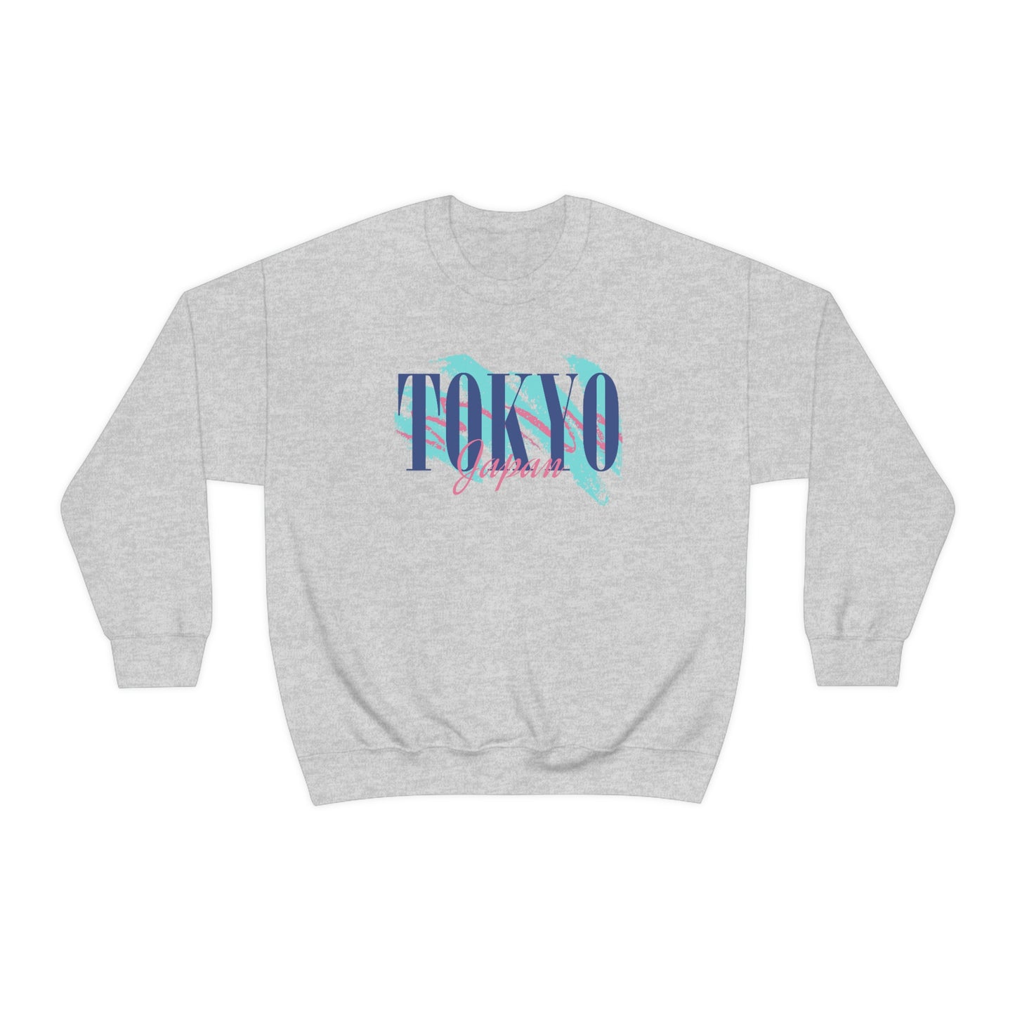 Tokyo Signature Sweatshirt Tokyo Japan Crewneck Retro Style Sweatshirt Vintage Inspired Sweater