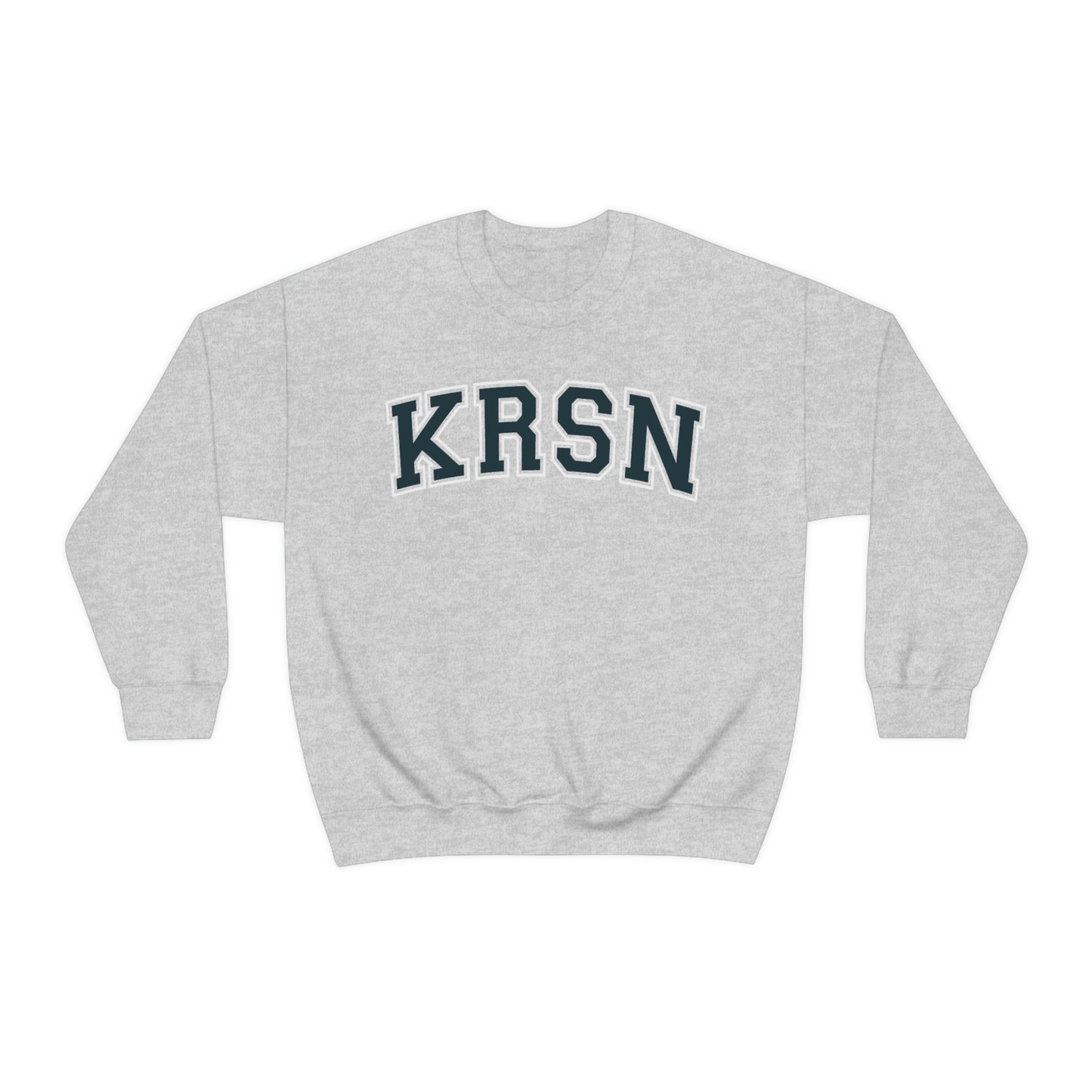 KRSN Crewneck Sweatshirt Volleyball College Nekomas KRSN High Volleyball Club FLY Karasuns