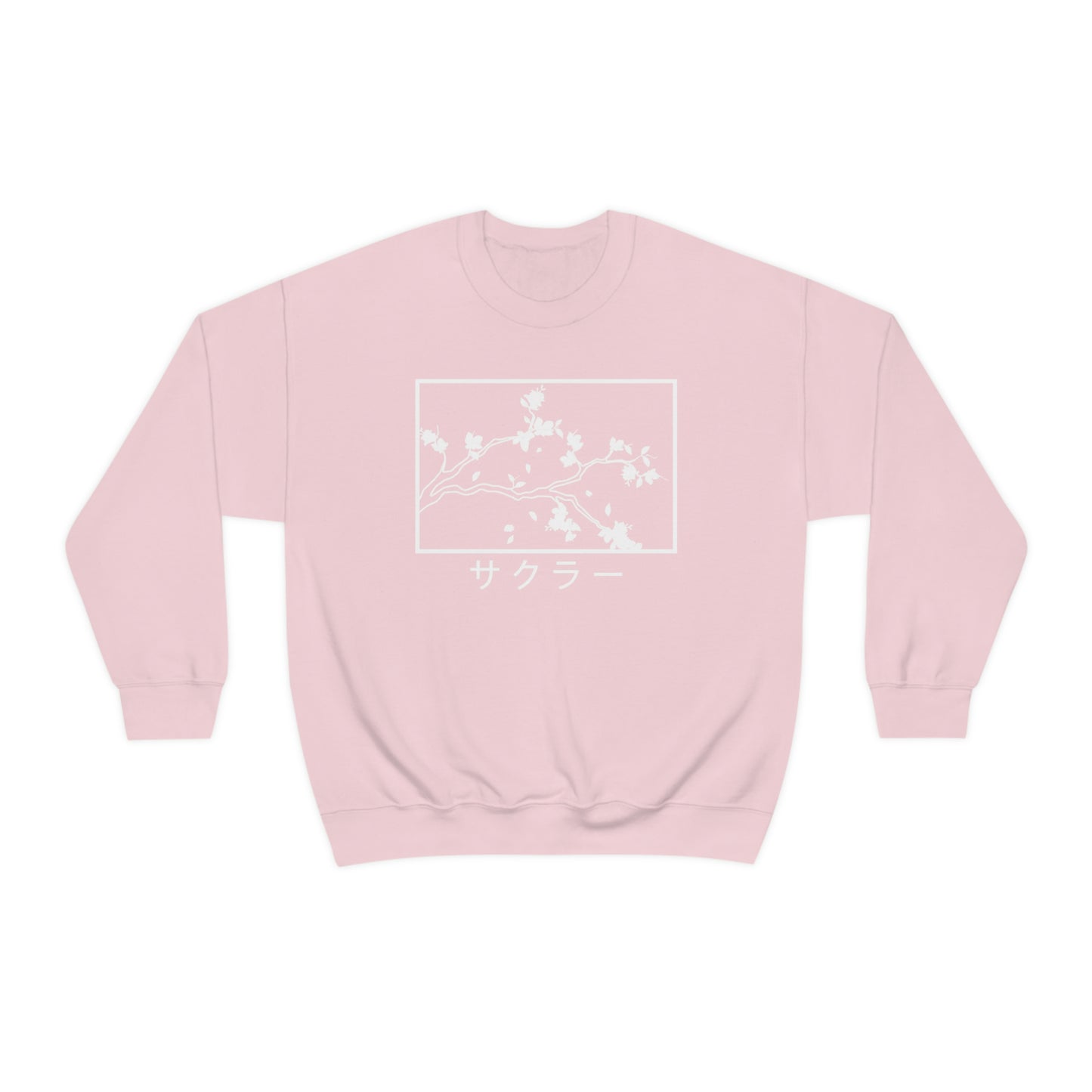 Sakura aesthetic Sweatshirt minimal minimalist Japan Sweater crewneck