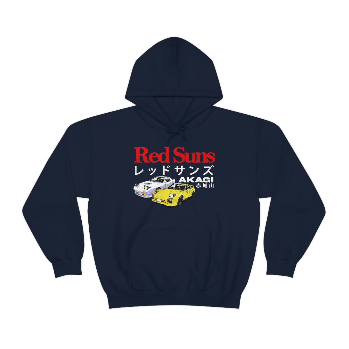 Akagis RedSuns hoodie JDM Racing Drifting Race D shirt