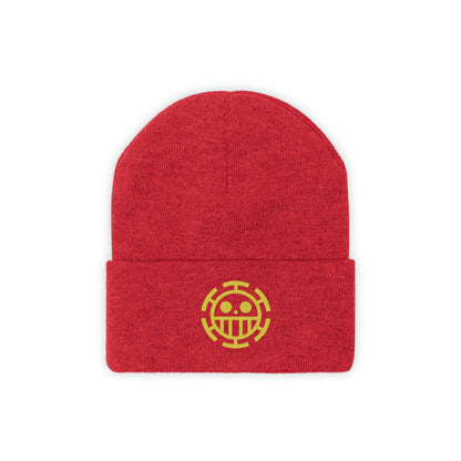 Trafalgars Jolly Rogers Law Anime Pirate Knit Beanie