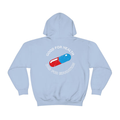 Akiras pill hoodie front back Good for Bad for jacket Hoodie