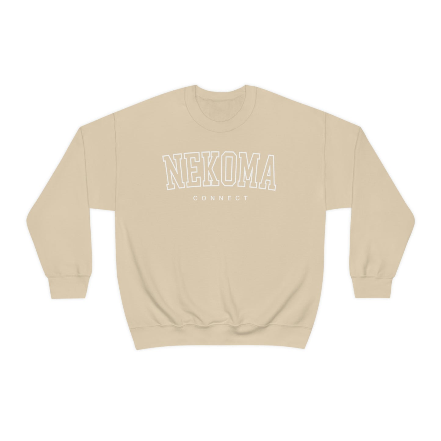 Nekomas Connect slogan sweatshirt jumper pullover