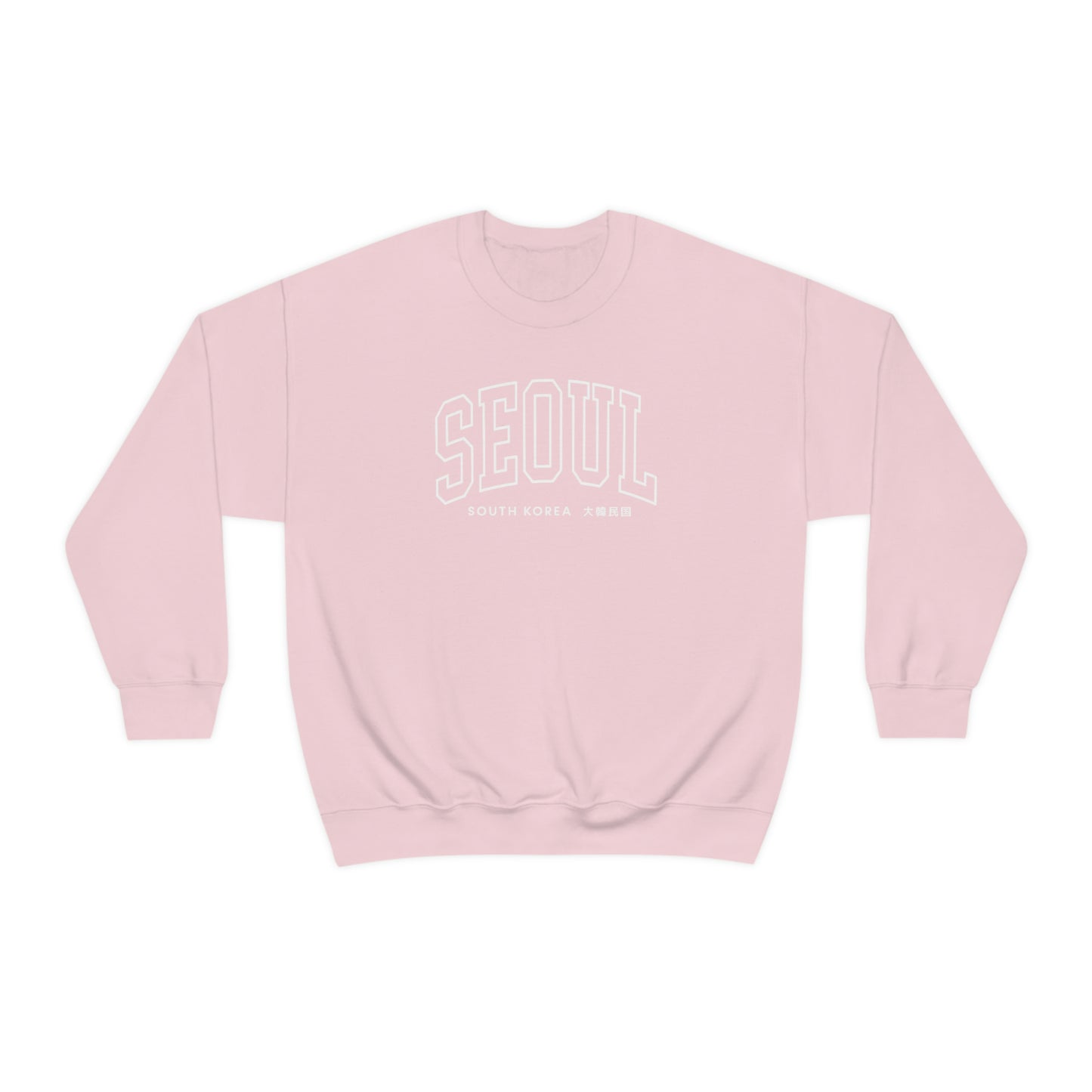 Seoul South Korea sweatshirt Unisex sweater Comfy Loose Fit Streetwear T-shirt K-Drama Multi-fandom K-pop birthday gift jumper