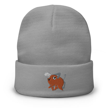 Pochitas dog Csms Embroidered Beanie