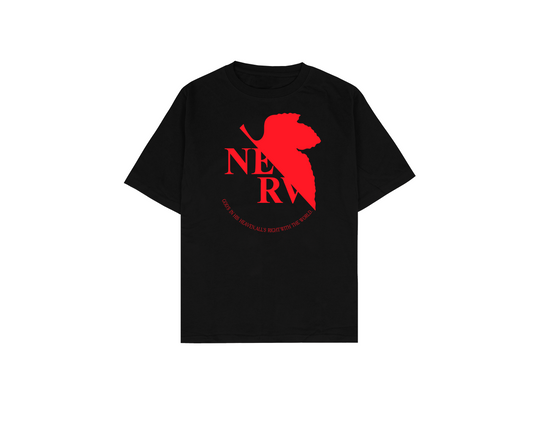 NERVs Company Neon Anime Eva T-Shirt Japanese Aesthetic Tumblr 2000s Vintage