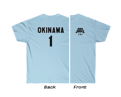 Aobi Johsais VBS shirt Oikawas t-shirt blue