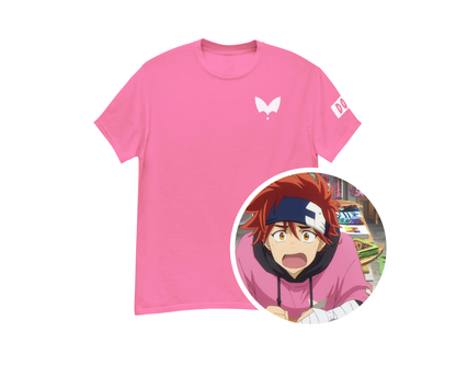 Anime Skateboard Shirt Pink Dope