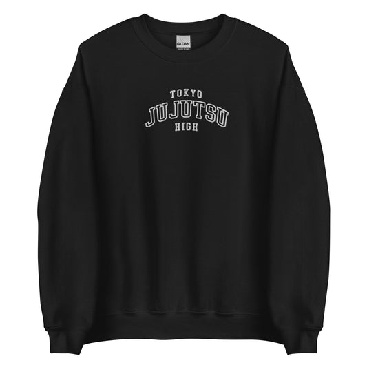 Jujitsu High Sweatshirt Embroidery Anime Embroidered crewneck sweater