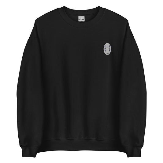 No faces Embroidered Unisex Sweatshirt Embroidery Away