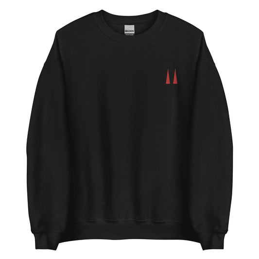 Powers Zero Horns Sweatshirt Red Embroidery sweater pullover
