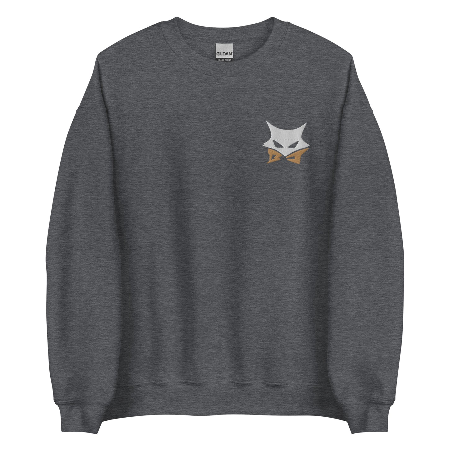Black jackal embroidered Sweatshirt