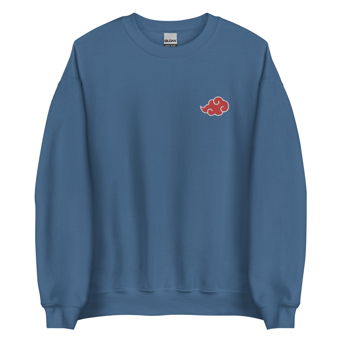 Anime Cloud Embroidered Sweatshirt