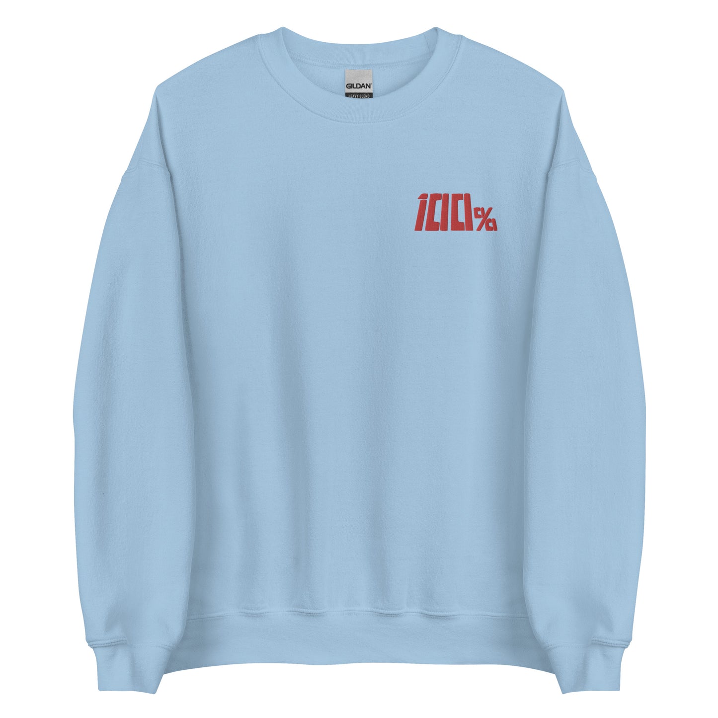 MP 100% Inspired embroidered crew neck Sweatshirt