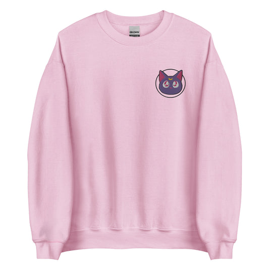 Luna kitten embroidered Sweatshirt