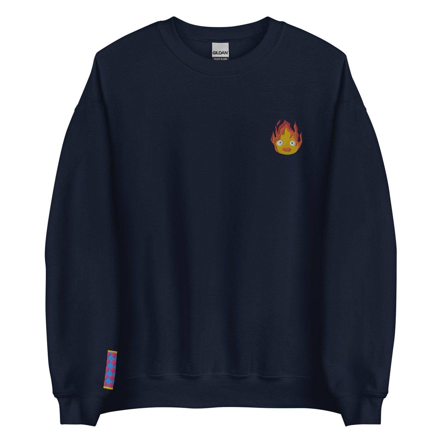 Howl Fire Sweatshirt crew neck sweater
