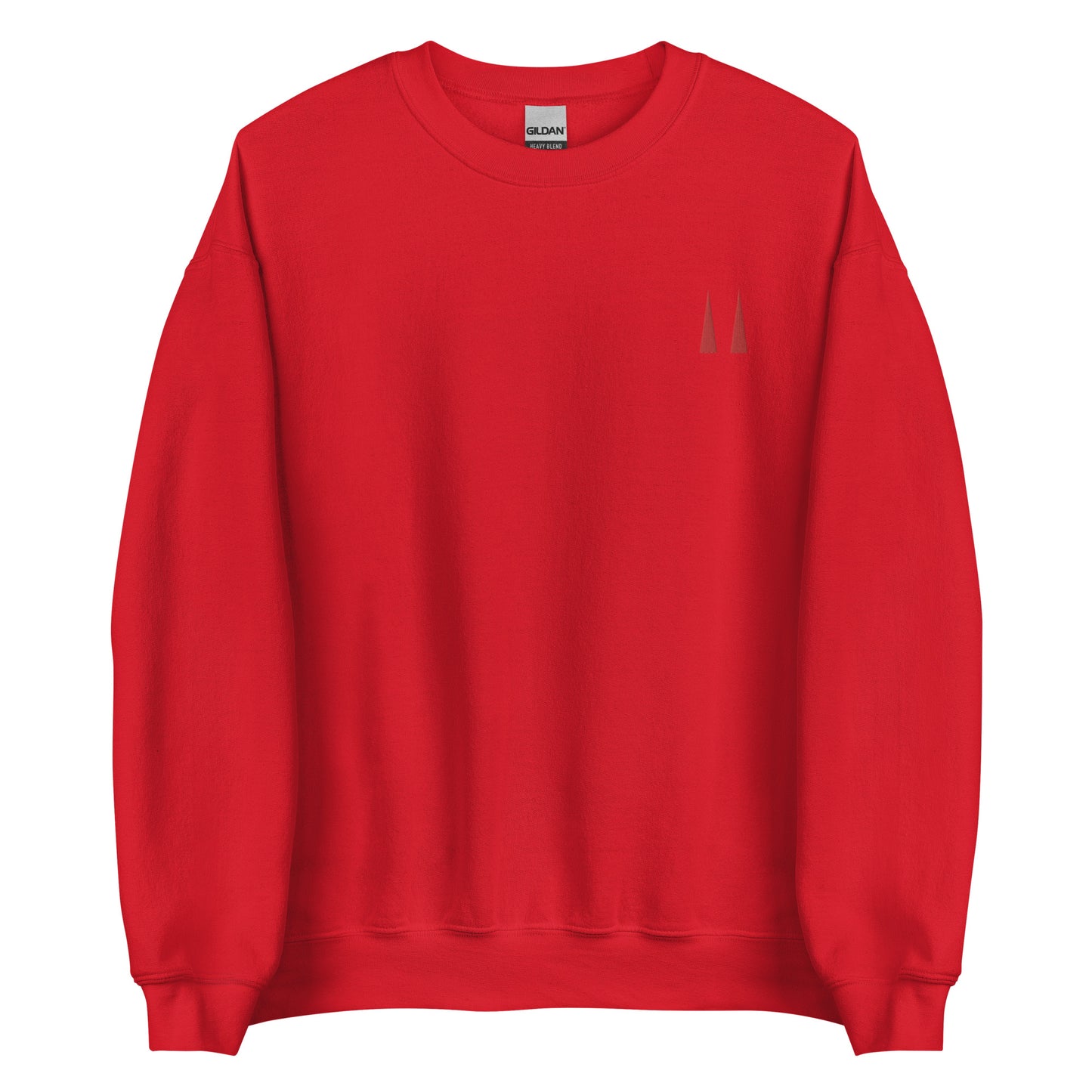 Powers Zero Horns Sweatshirt Red Embroidery sweater pullover