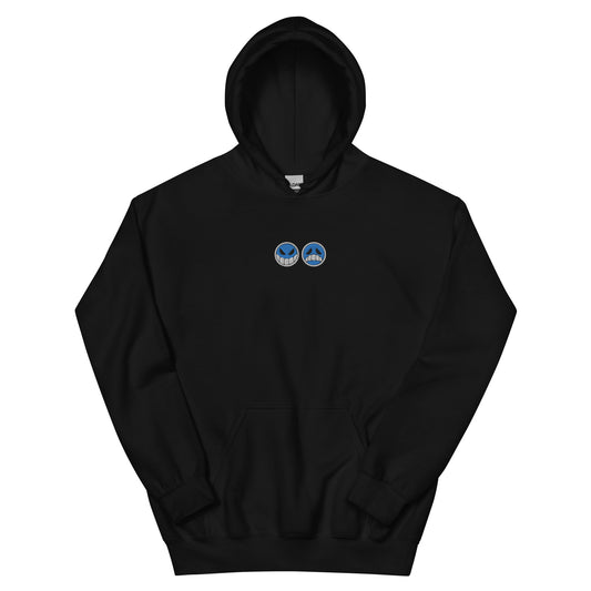 Aces hat embroidered Hoodie Smiley face Sad face Anime crew neck sweatshirt