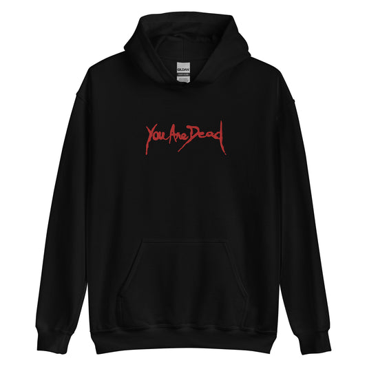 You are dead Hoodie Embroidered Resident Embroiderry