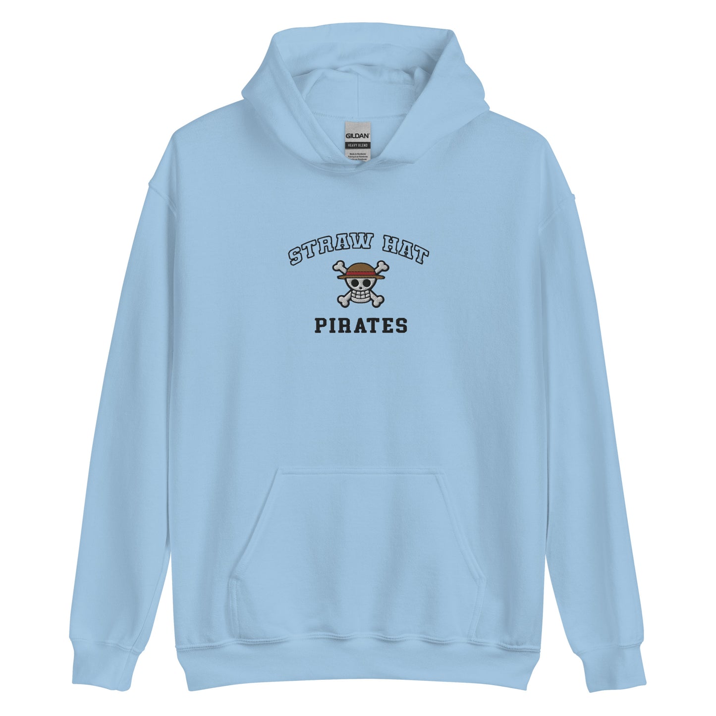 Straw hats Hoodie Pirates Anime Embroidered