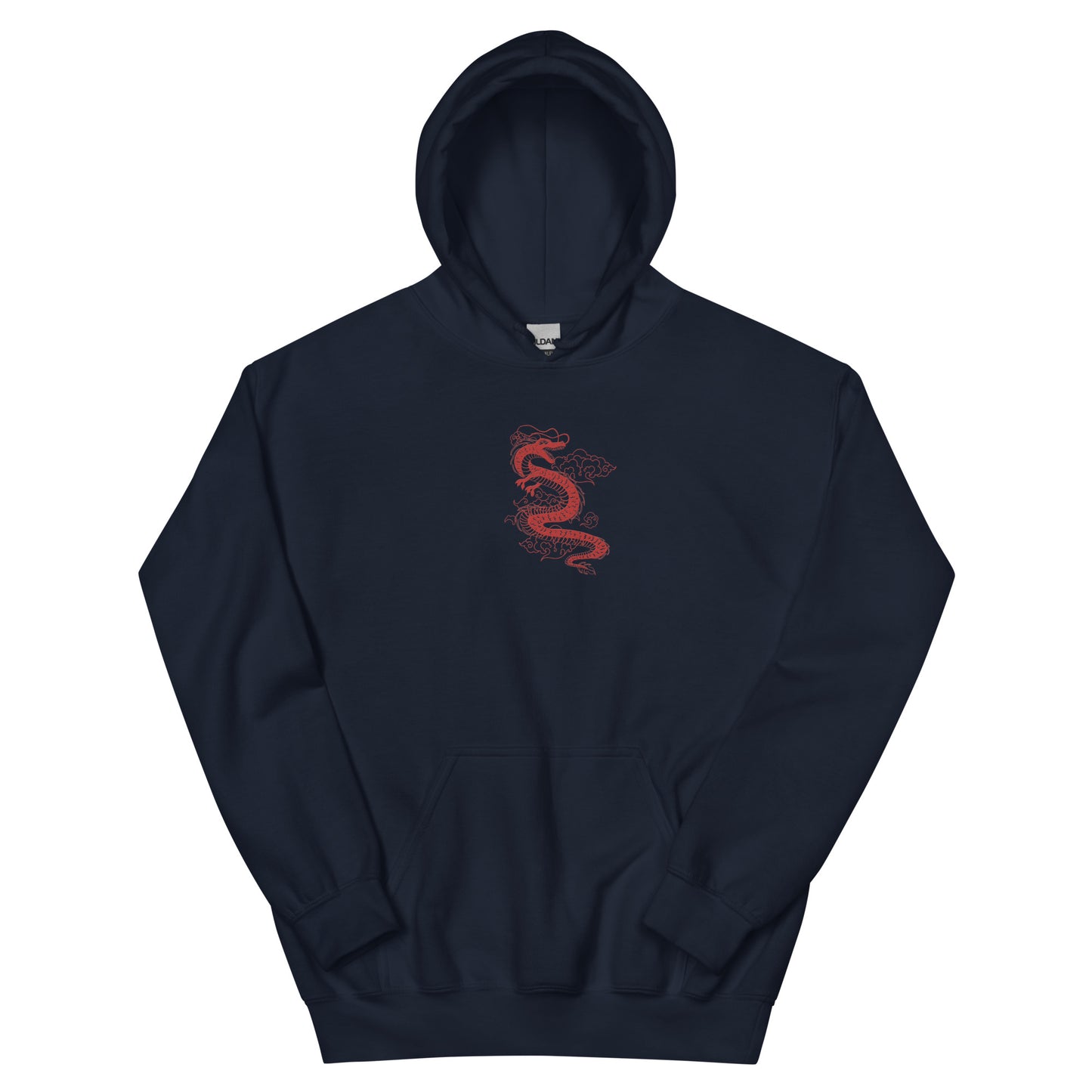 Japanese Red Dragon hoodie Streetwear Mythology