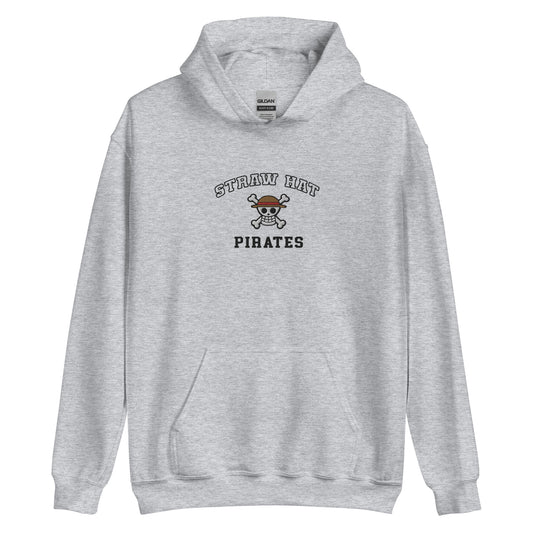 Straw hats Hoodie Pirates Anime Embroidered