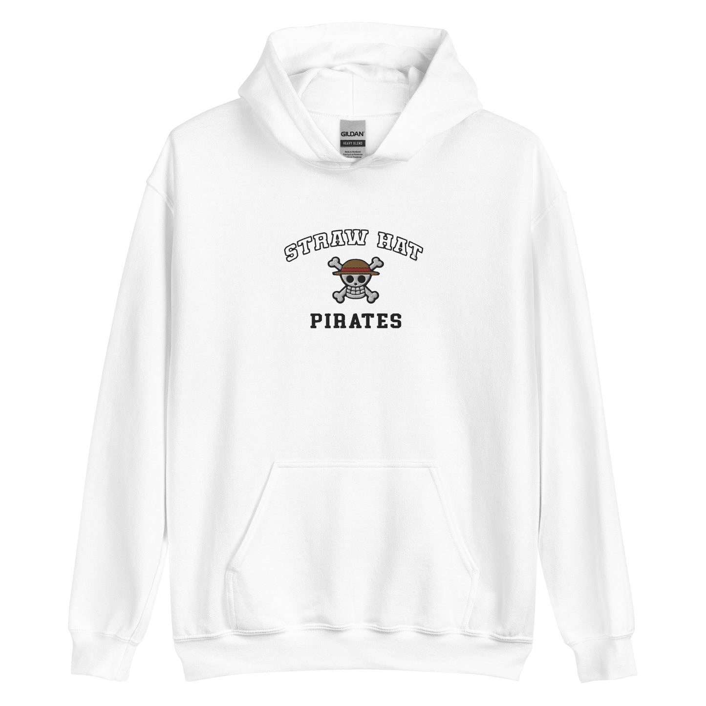 Straw hats Hoodie Pirates Anime Embroidered