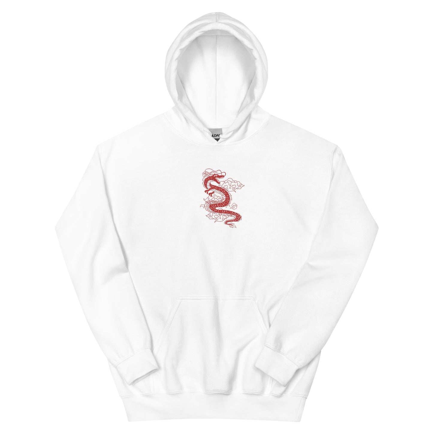 Japanese Red Dragon hoodie Streetwear Mythology